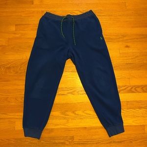 Men’s polo blue fleece pants